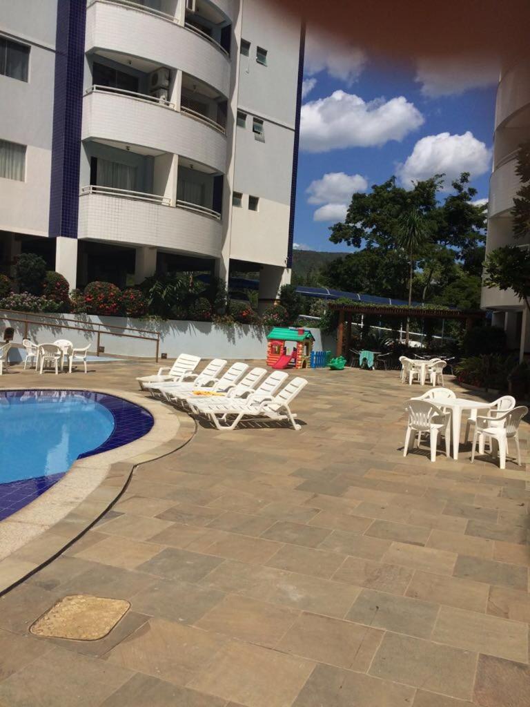 Aguas Da Serra- Rio Quente-Go Apto 2 Qtos Particular- מראה חיצוני תמונה